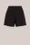 WE Fashion – Dames relaxed fit short met gesmokte tailleband – Relaxed Fit – Zwart – Viscose –