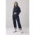 Summum Woman Boxy Denim Jkt Twill Comfort Denim Night Blue Denim