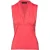 Cherry mouwloze faux overslagtop