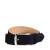 Manfield suède riem donkerblauw