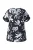 Ulla Popken Blouse  zwart / wit