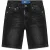 Malelions Junior Regular Washed Denim Shorts | Black Rinse