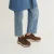 Travelin leren veterschoenen donkerbruin