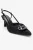 Levia Geweven Pump met Puntige Neus en Slingback