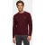 GANT Classic Cable Knit Sweater Bordeaux Melange