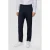 s.Oliver BLACK LABEL slim fit pantalon marineblauw