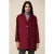 Oltre Cloth Coat Bordeaux