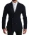 Dolce & Gabbana Mannen donkerblauw gestippelde Double Breasted Jas Blazer