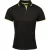 Premier Dames/dames Contrast Coolchecker Poloshirt (Zwart/Kalk)