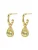 Hey Happiness Oorbellen ‘August Birthstone’  goud