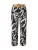 ZABAIONE Broek ‘Az44iza’  zwart / wit
