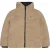 Reebok Dames Sherpa Reversibele Pufferjas (Zwart)