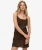 Mini-slipdress met Schuine Snede Multi
