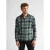 Petrol Industries Heren overshirt m-3060-sil417 6186 teal green