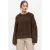 OBJECT pullover met wol – bruin