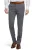 Meyer Modern Fit Linnen broek middengrijs, Effen