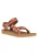 TEVA Sandaal  beige / rood
