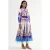 Florale Maxi-jurk met Ceintuur
