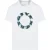 Oversized wit T-shirt met cirkellogo van Givenchy