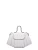 Luisa Vannini Wit Rundleer Tas