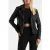 Forever New Heidi Vegan Leather Biker Jacket Black