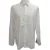 Burberry overhemd met knoopsluiting in wit katoen