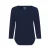 Dames-T-shirt met 3/4 mouwen Neutral