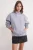 Oversized Hooded Sweatshirt met Zak