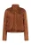 Mymo Licht gewatteerd blousonjack Dames lichtbruin