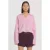 EDITED gebreide trui met wol – roze
