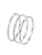 Hey Happiness Ring ‘Twist Stack’  zilver