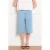 LOLALIZA wide leg high waist short light blue denim