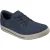 Skechers Arch Fit Solano 2.0 Rey Leren Heren Navy Suède Veterschoenen