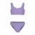 Brunotti crop bikini Myla met textuur paars