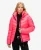 Superdry Vrouwen Gewatteerde Fuji-jas met Capuchon Roze