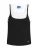 HUGO Top ‘Dorough’  zwart / wit
