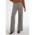 Didi wide leg regular waist broek zwart