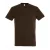 SOLS Heren Keizerlijke Zwaargewicht T-Shirt met korte mouwen (Chocolade)