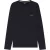 Hugo Heren Wafelbrei Langsleeve Shirt (Donkerblauw)