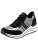 REMONTE Sneakers laag  grijs / zwart / zilver