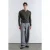 Slim Fit Knopkraag Lange Mouwen T-Shirt