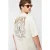 TRENDYOL MAN Jongens Grijs Slogan Kort Oversized T-shirts