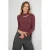 TRENDYOLMİLLA Dames Paars Effen Lang, Getailleerd Blouses