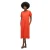 Midi t-shirt jurk voor vrouwen Superdry