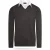 Cappuccino Italia Mock pullover antraciet
