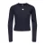 KIDS ONLY GIRL aansluitende longsleeve met borduursels en print – donkerblauw