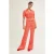 LK Bennett Tr Sophie Ikat Spot Tr Red
