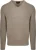 Steppin’ Out Pullover V-hals Merinowol Lichtbruin