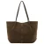 Mango suede shopper bruin