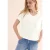 Cecil Dames Casual shirt met V-hals in Wit